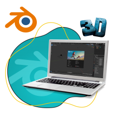 Blender - КИБЕРшкола программирования для детей, компьютерные курсы для школьников, начинающих и подростков - KIBERone г. Верхняя Салда