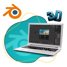 3D-моделирование. Blender для детей - КИБЕРшкола программирования для детей, компьютерные курсы для школьников, начинающих и подростков - KIBERone г. Верхняя Салда