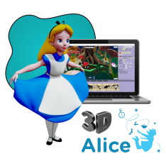 Alice 3d - КИБЕРшкола программирования для детей, компьютерные курсы для школьников, начинающих и подростков - KIBERone г. Верхняя Салда