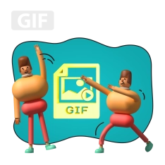 Gif-анимация - КИБЕРшкола программирования для детей, компьютерные курсы для школьников, начинающих и подростков - KIBERone г. Верхняя Салда