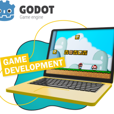 Godot.  Основа создания легендарных игр - КИБЕРшкола программирования для детей, компьютерные курсы для школьников, начинающих и подростков - KIBERone г. Верхняя Салда
