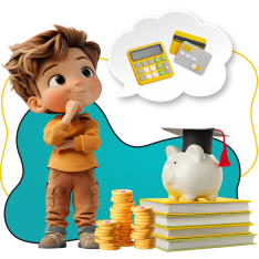 Финансовый интеллект вместе KIBERone - КИБЕРшкола программирования для детей, компьютерные курсы для школьников, начинающих и подростков - KIBERone г. Верхняя Салда