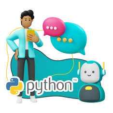 Умный чат-бот на Python на Telegram - КИБЕРшкола программирования для детей, компьютерные курсы для школьников, начинающих и подростков - KIBERone г. Верхняя Салда