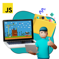 Программирование на JavaScript. Учимся создавать игры! - КИБЕРшкола программирования для детей, компьютерные курсы для школьников, начинающих и подростков - KIBERone г. Верхняя Салда